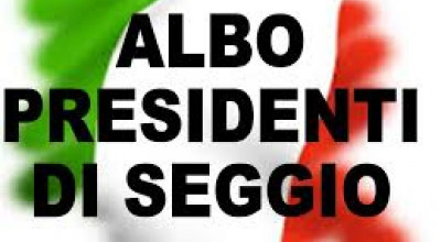 AVVISO INERENTE L'AGGIORNAMENTO PERIODICO DELL'ALBO DEI PRESIDENTI DI SEGGIO ...