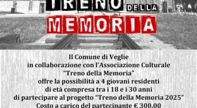 AVVISO PUBBLICO PROGETTO “TRENO DELLA MEMORIA 2025”