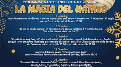 LA MAGIA DEL NATALE - CALENDARIO EVENTI NATALIZI 2024 