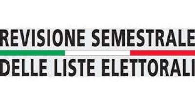 Revisione semestrale liste elettorali