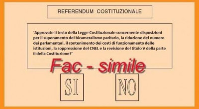 REFERENDUM COSTITUZIONALE DEL 4 DICEMBRE 2016 - PUBBLICAZIONE MANIFESTO DI CO...