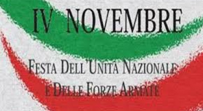 IV NOVEMBRE 2018 - CELEBRAZIONE FESTA DELL'UNITA' NAZIONALE E DELLE FORZE ARMATE